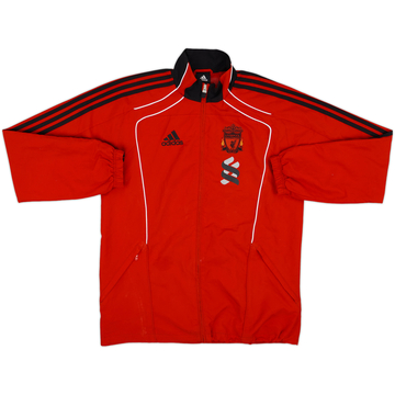 2010-11 Liverpool adidas Veste de survêtement - 8/10 - (M)