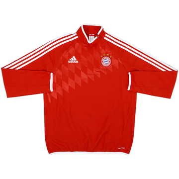 2013-14 Bayern Munich adidas Haut d'entraînement 1/4 Zip - 10/10 - (M/L)