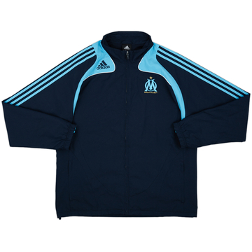 2008-09 Olympique Marseille adidas Veste de survêtement - 8/10 - (XL)