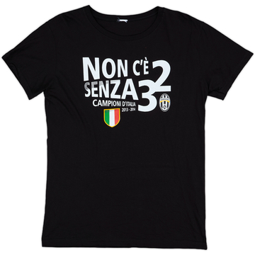 2013-14 Juventus T-shirt graphique 'Campioni D'Italia' - 8/10 - (S)