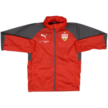 2016-17 Stuttgart Puma Veste imperméable à capuche - 8/10 - (M)
