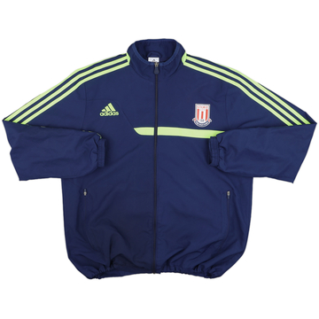 2013-14 Stoke adidas Veste de survêtement - 8/10 - (L)