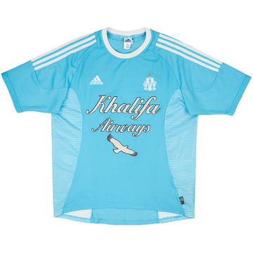 2002-03 Olympique Marseille Maillot extérieur - 6/10 - (L)