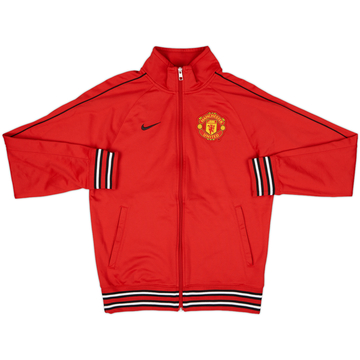 2011-12 Manchester United Nike Veste de survêtement - 9/10 - (S)