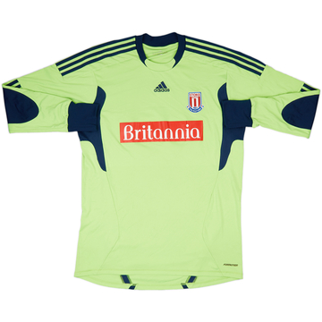 2011-12 Stoke City Maillot GK Vert #1 (Begovic) - 9/10 - (L)
