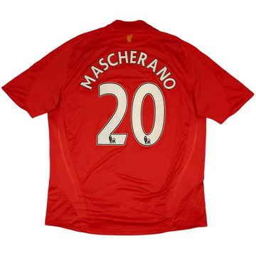 2008-10 Liverpool Maillot domicile Mascherano #20 - 5/10 - (XXL)