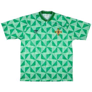 1990-92 Northern Ireland Maillot Domicile - 9/10 - (XL)