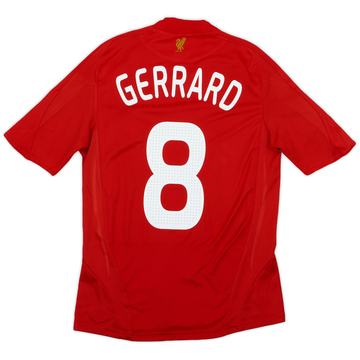 2008-10 Maillot domicile Liverpool Gerrard #8 - 6/10 - (S)