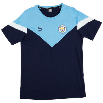 2019-20 Manchester City Puma T-shirt en coton - 9/10 - (M)