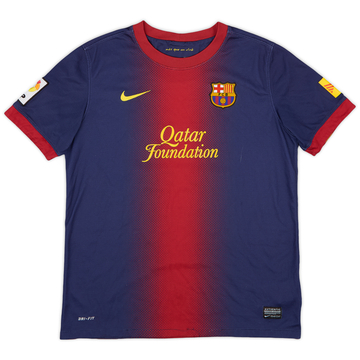 2012-13 Barcelona Maillot domicile - 7/10 - (XL.Garçons)