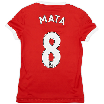 2015-16 Manchester United Maillot domicile Mata #8 - 10/10 - (Femme XS)