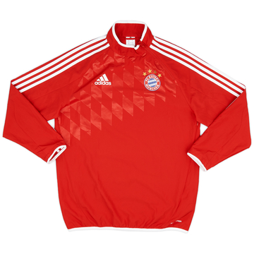 2013-14 Bayern Munich adidas Haut d'entraînement 1/4 Zip - 10/10 - (S)