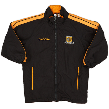2004-05 Hull City Diadora Manteau de banc rembourré - 9/10 - (S.Boys)