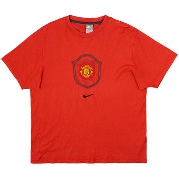 2002-03 Manchester United Nike T-shirt en coton - 6/10 - (L)