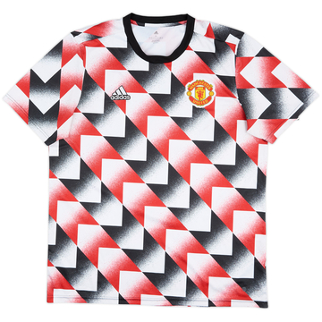 2022-23 Manchester United adidas Maillot d'entraînement - 9/10 - (XL)