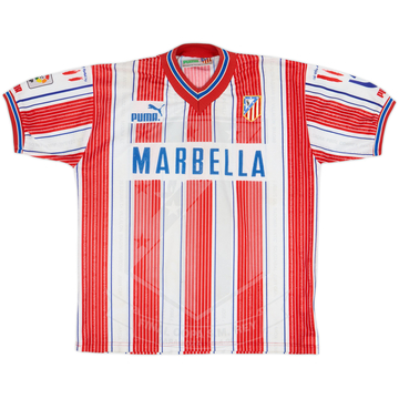 1995-96 Atletico Madrid Maillot Domicile - 8/10 - (S)