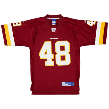 2002 Washington Redskins Davis #48 Reebok On Field Jersey Local - 9/10 - (S)