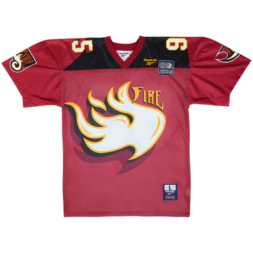 1995 Rhein Fire #95 Reebok Maillot domicile - 9/10 - (L)