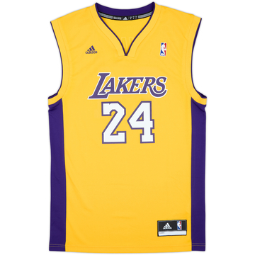 2010-14 LA Lakers Bryant #24 adidas Maillot Domicile - 9/10 - (S)