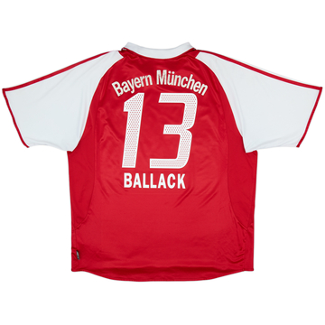 2003-04 Bayern Munich Maillot Domicile Ballack #13 - 5/10 - (XXL)