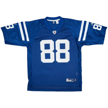 2008 Indianapolis Colts Harrison #88 Reebok On Field Camiseta Local - 9/10 - (L)