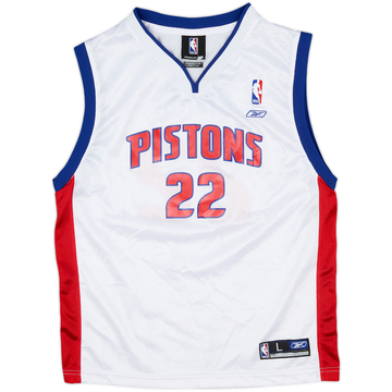 2002-06 Detroit Pistons Prince #22 Reebok Maillot domicile - 9/10 - (L.Boys)