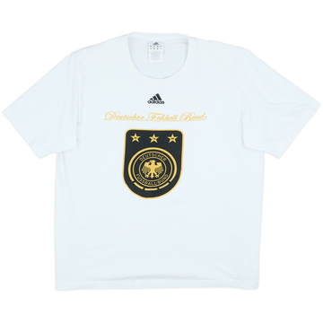 2010-11 Germany adidas T-shirt en coton - 8/10 - (L)