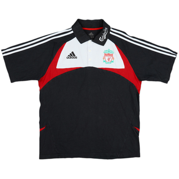 2007-08 Liverpool adidas Polo - 7/10 - (M/L)