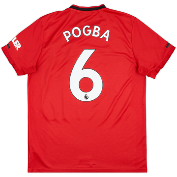 2019-20 Manchester United Maillot domicile Pogba #6 - 6/10 - (L)