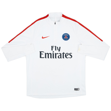 2016-17 Paris Saint-Germain Nike 1/4 Zip Haut d'entraînement - 6/10 - (L)