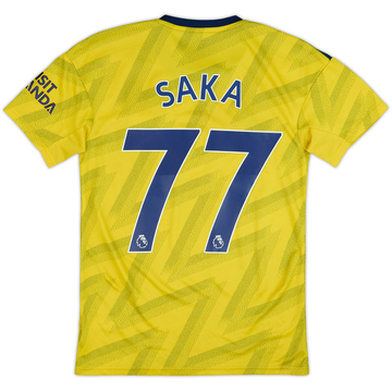 2019-20 Arsenal Maillot extérieur Saka #77 - 6/10 - (XS)