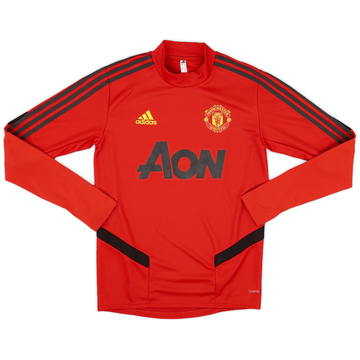 2019-20 Manchester United adidas Sweat à manches longues - 10/10 - (S)