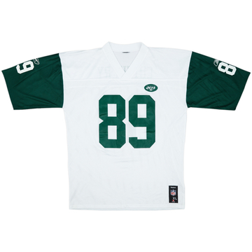 2008-10 New York Jets Cotchery #89 Reebok Maillot réplique extérieur - 8/10 - (XL)