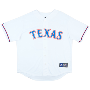 2009-16 Texas Rangers Holland #45 Maillot domicile Majestic signé - 9/10 - (XL)