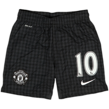 Short extérieur Manchester United 2012-13 #10 (Rooney) (S.Boys)