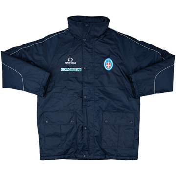 2010-11 Novara Sportika Doudoune de banc matelassée - 8/10 - (M)