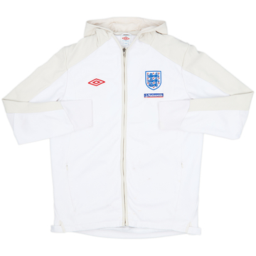 2010-12 England Umbro Veste de survêtement à capuche - 6/10 (L)