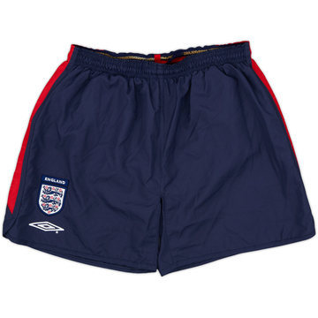 Shorts domicile Angleterre 2002-04 - 10/10 - (XL Garçon)