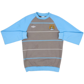 2009-10 Manchester City Umbro Sweat-shirt - 7/10 - (S)