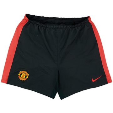 2009-10 Manchester United Shorts domicile alternatifs authentiques - 6/10 - (L)