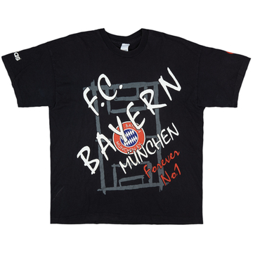 1996-97 Bayern Munich adidas T-shirt graphique - 8/10 - (XL)
