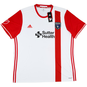 2016-17 San Jose Earthquakes Maillot extérieur (XXL)
