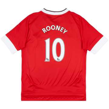 2015-16 Manchester United Maillot domicile Rooney #10 - 8/10 - (L.Boys)