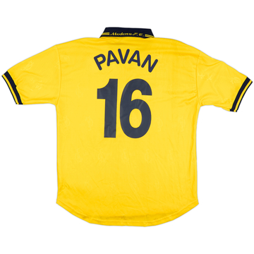 2002-03 Modena Maillot domicile de match Pavan #16