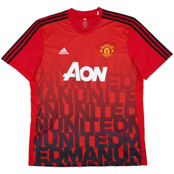 2015-16 Manchester United adidas Maillot d'entraînement - 9/10 - (XXL)