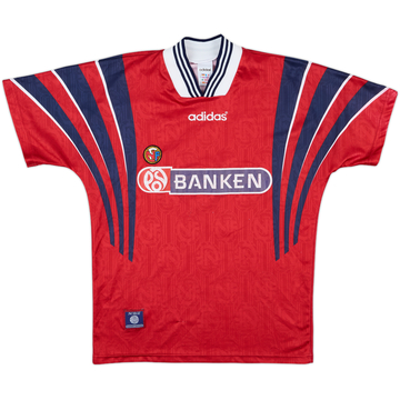 1996-97 Norway Maillot d'entraînement/domicile version joueur #7 - 8/10 - (S)