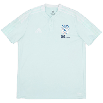 2021-22 Cardiff City adidas Polo 8/10 (M)