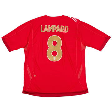2006-08 England Maillot extérieur Lampard #8 (XXL)