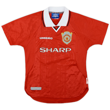 1999-00 Manchester United Maillot 'CL Winners' - 8/10 - (M.Boys)