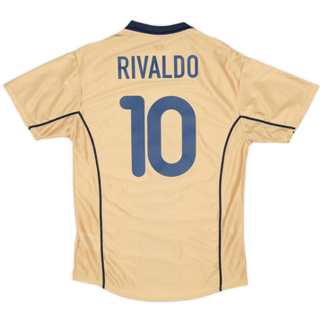 2001-03 Barcelona maillot extérieur prototype Rivaldo #10 (S)